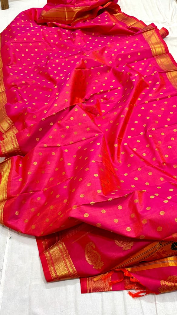 Pure Silk Kalanjali Handloom Paithani