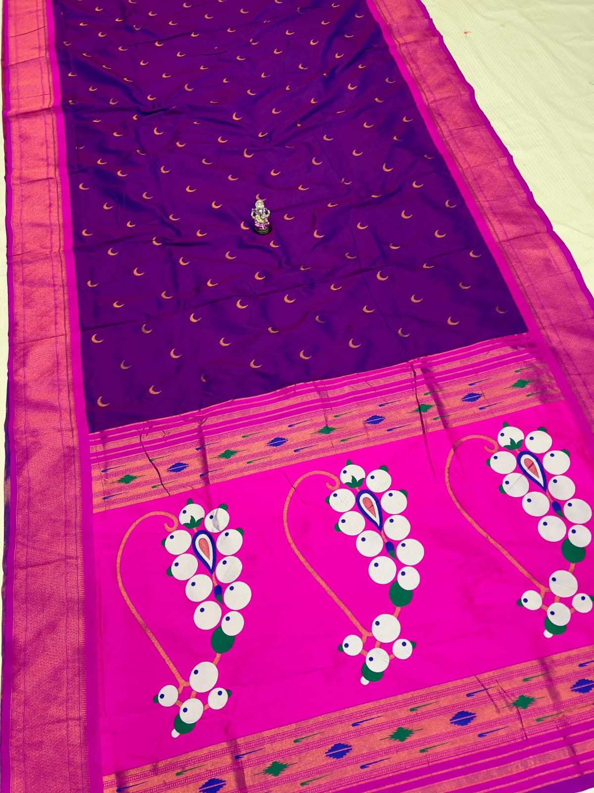 Chandrakor Soft Silk Paithani (9 yards)