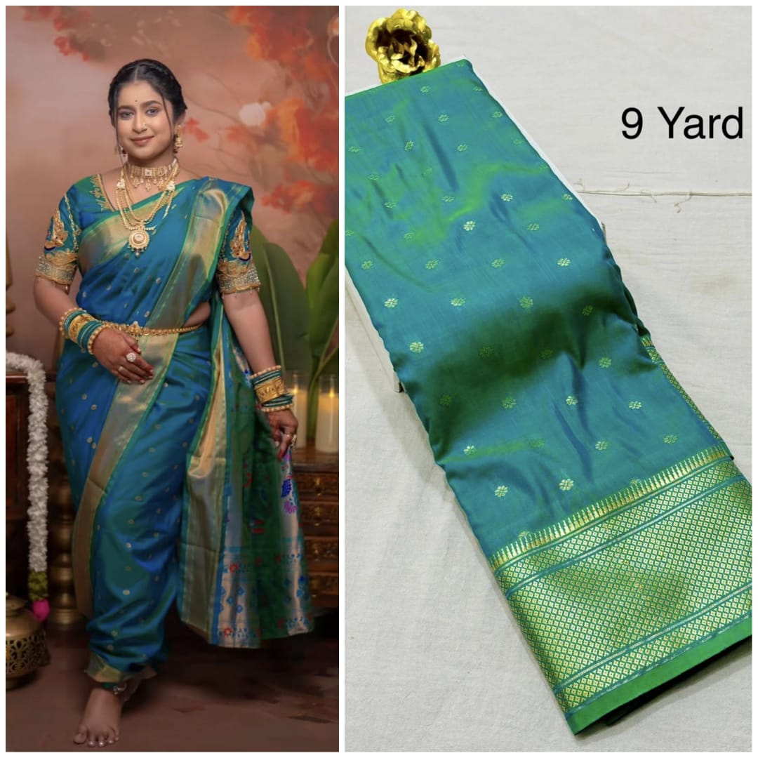 Kalanjali Paithani 9 Yards