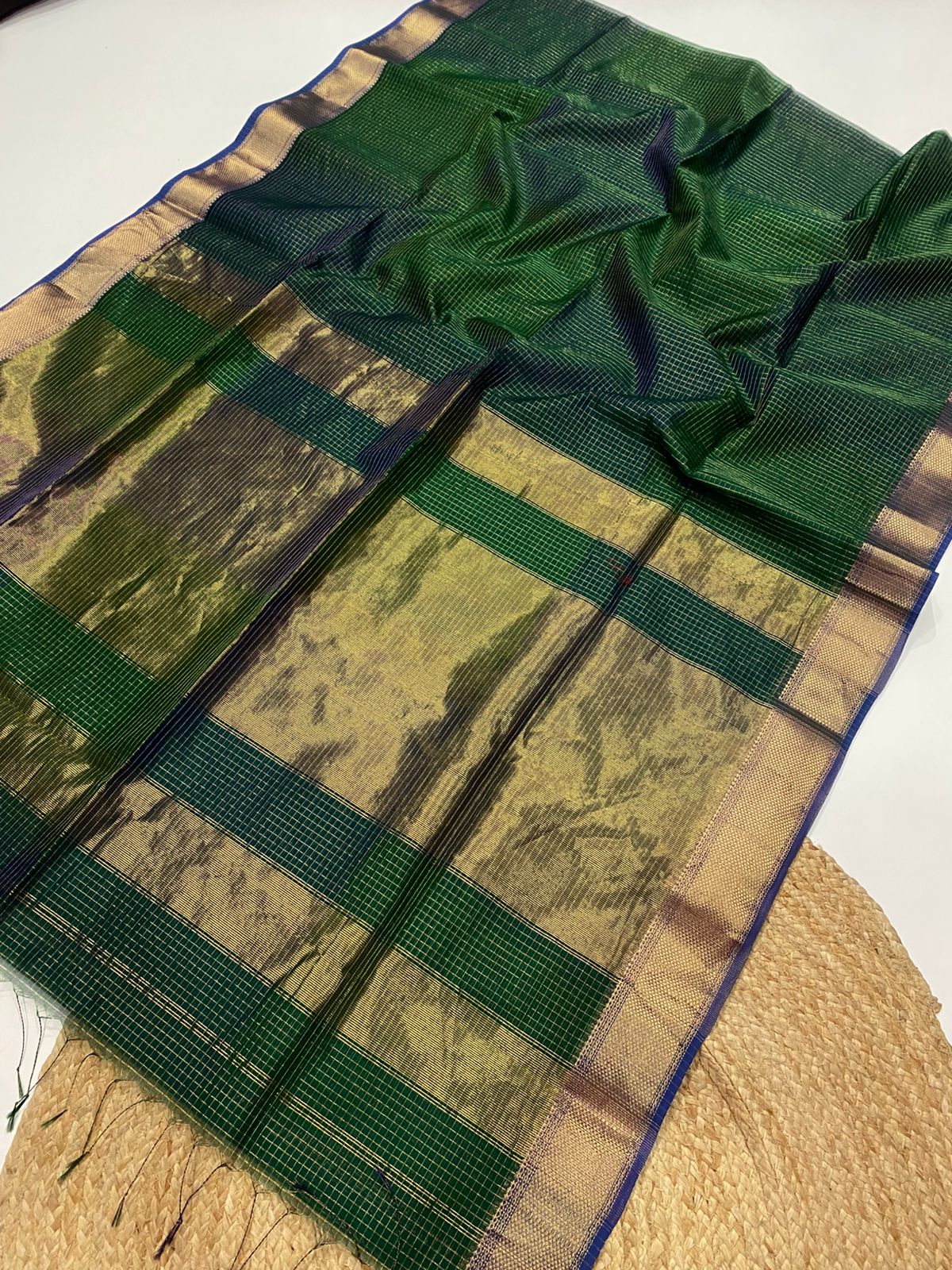 Pure Handloom Maheshwari Saree
