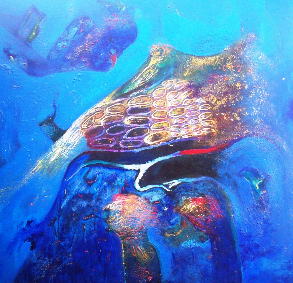 Abstract Ocean-Inspired SOLD