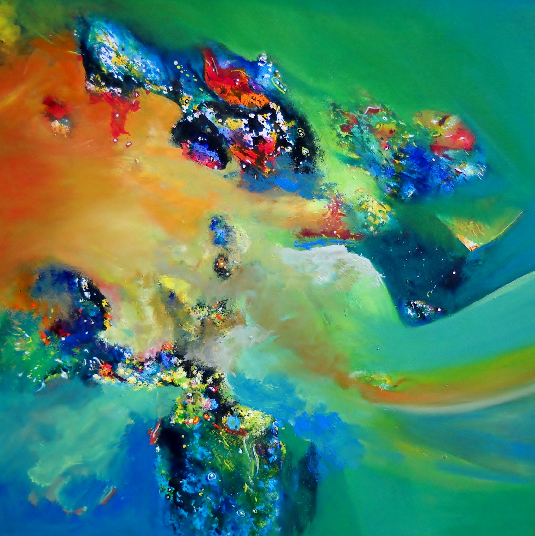 Abstract Expressionist Painting