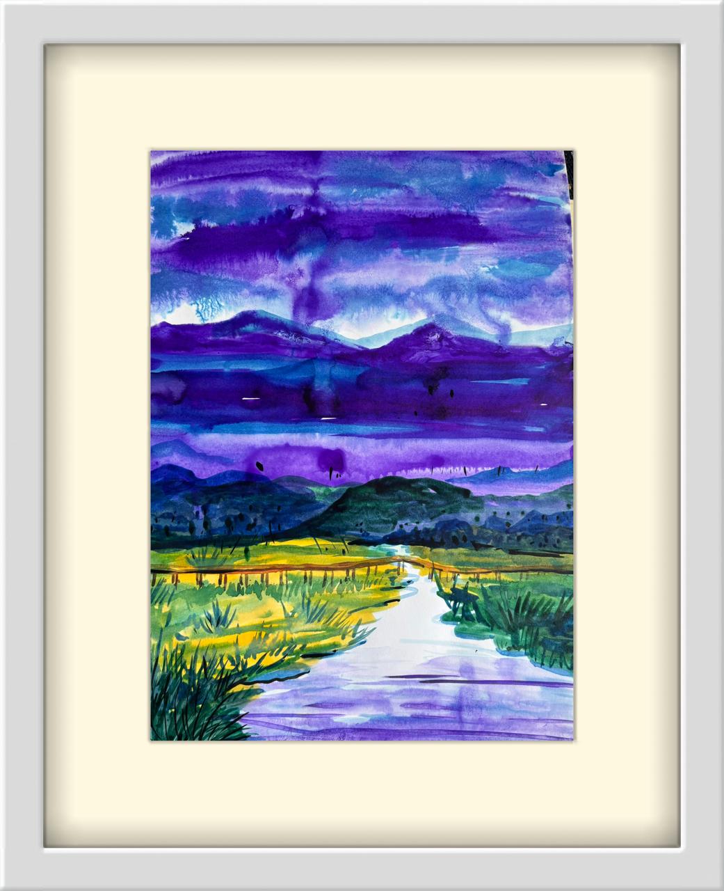 Whispers of the Violet Sky