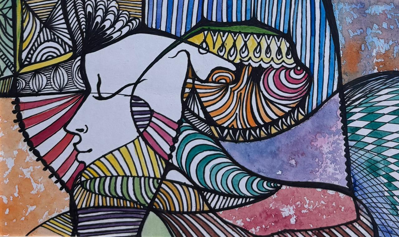 The Silent Gaze of Krishna