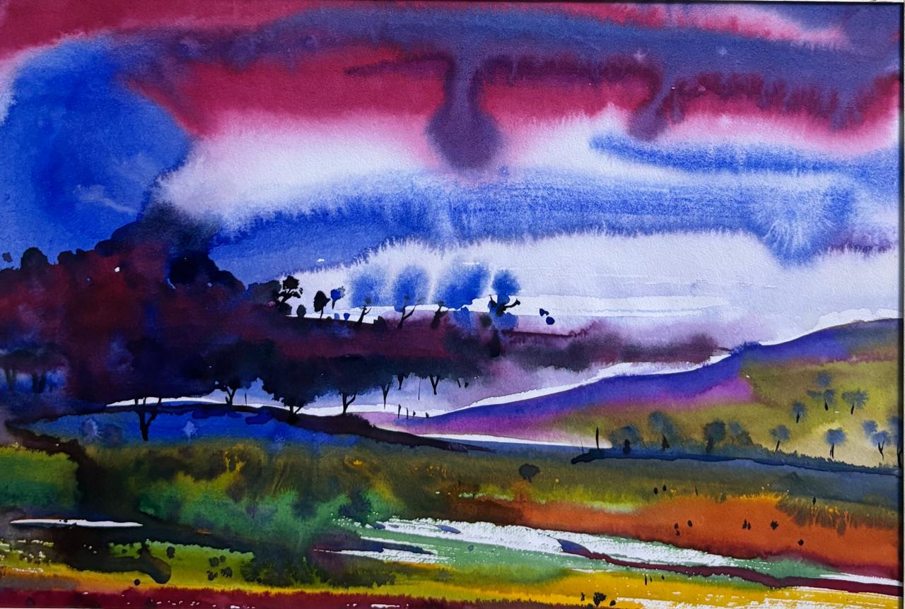 Stormlight Over Fields