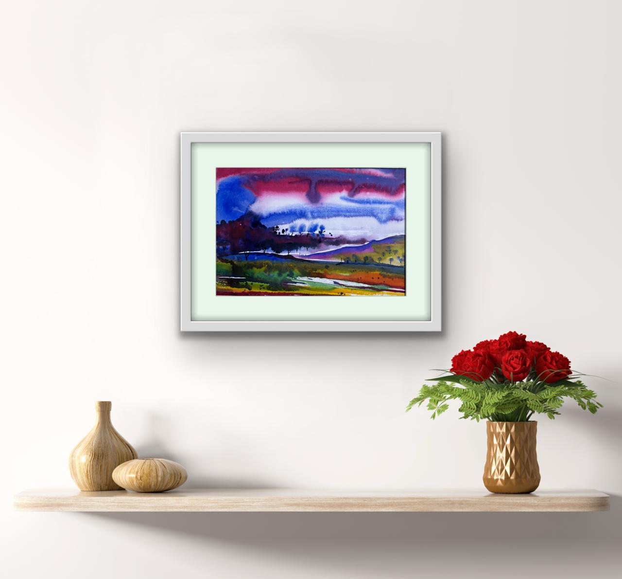 Stormlight Over Fields