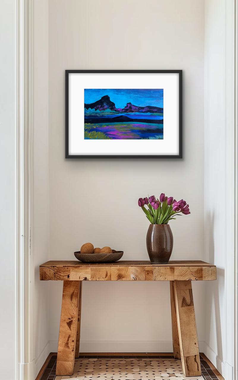 Blue Echoes of the Hills