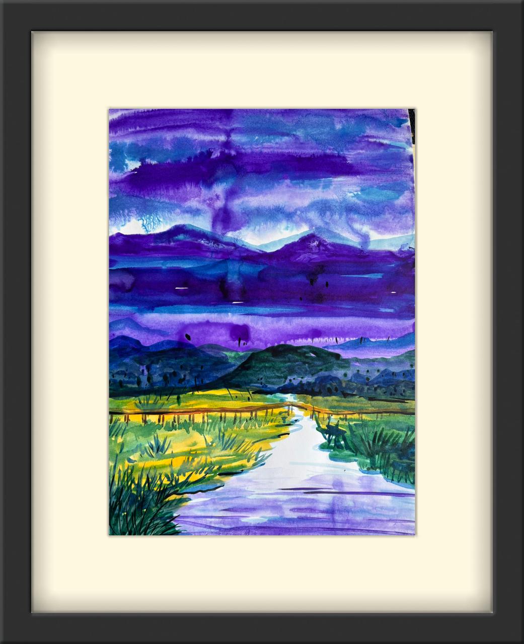 Whispers of the Violet Sky