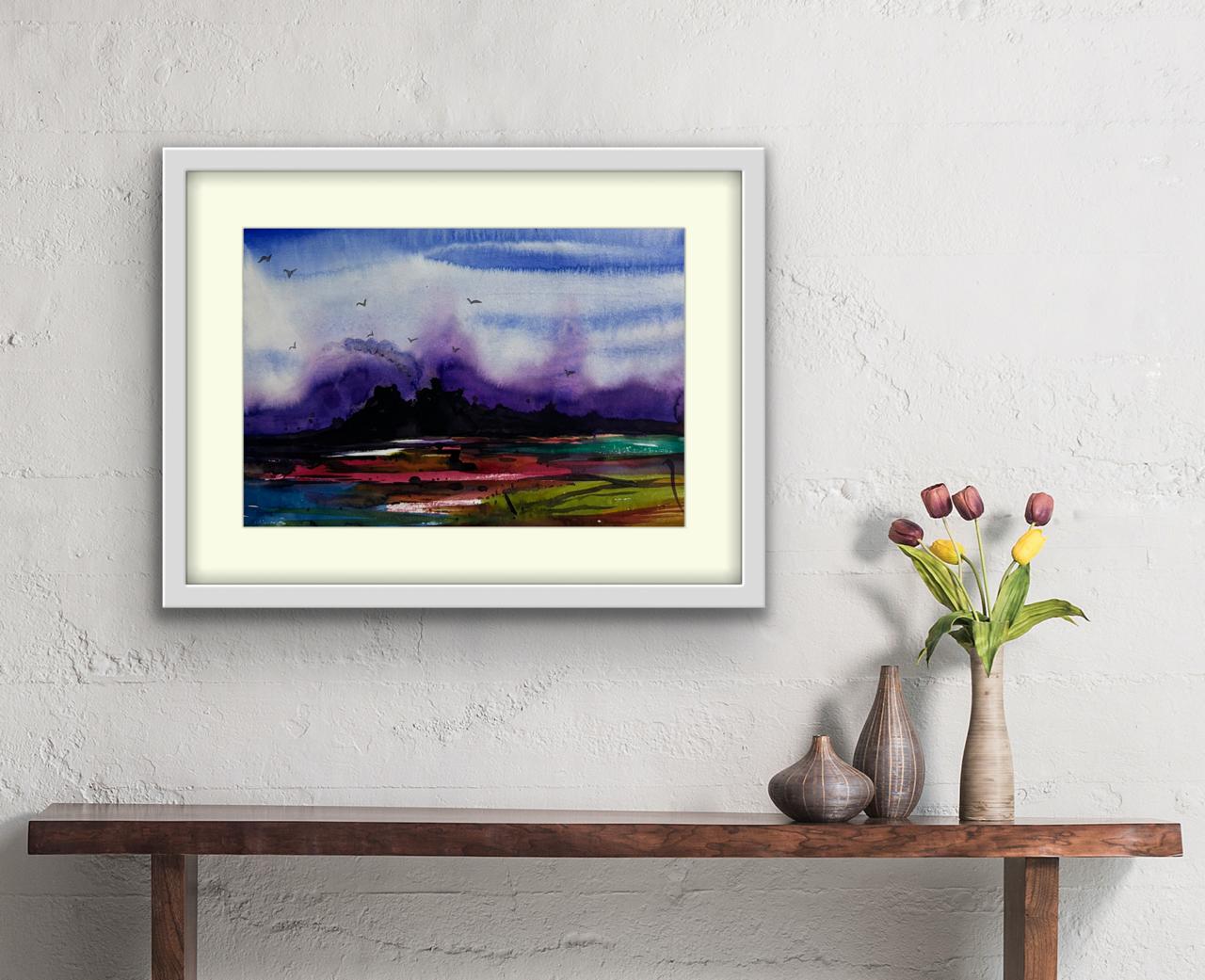 Flight Over a Restless Horizon