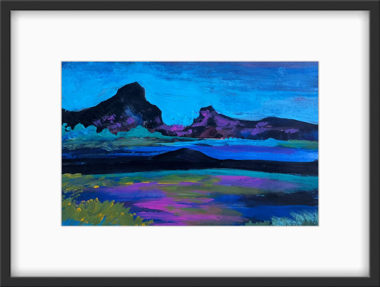 Blue Echoes of the Hills