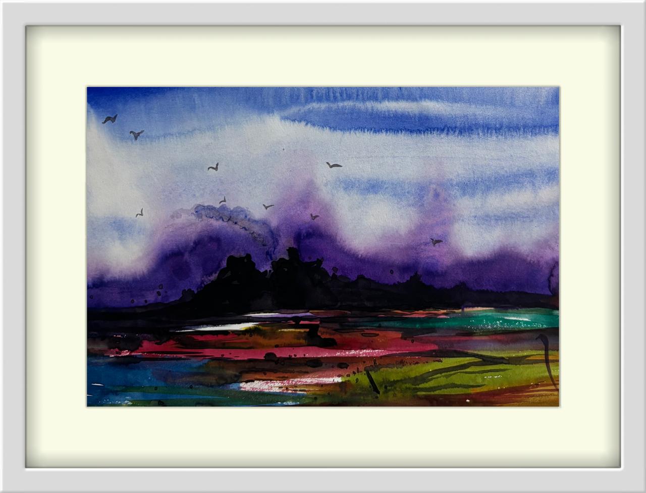 Flight Over a Restless Horizon