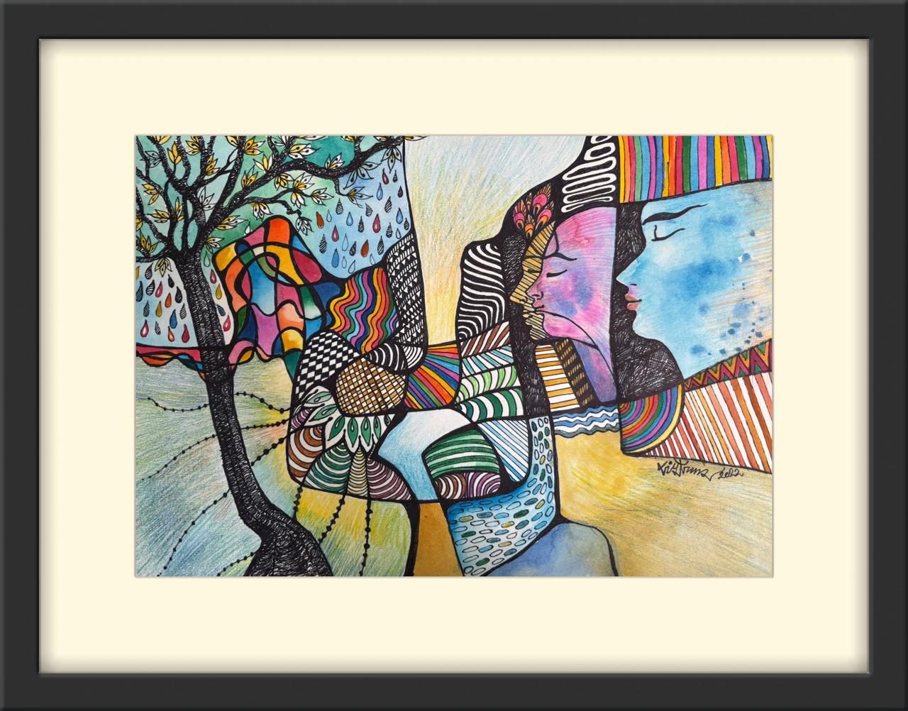 When Two Souls Listen to the Same Rain