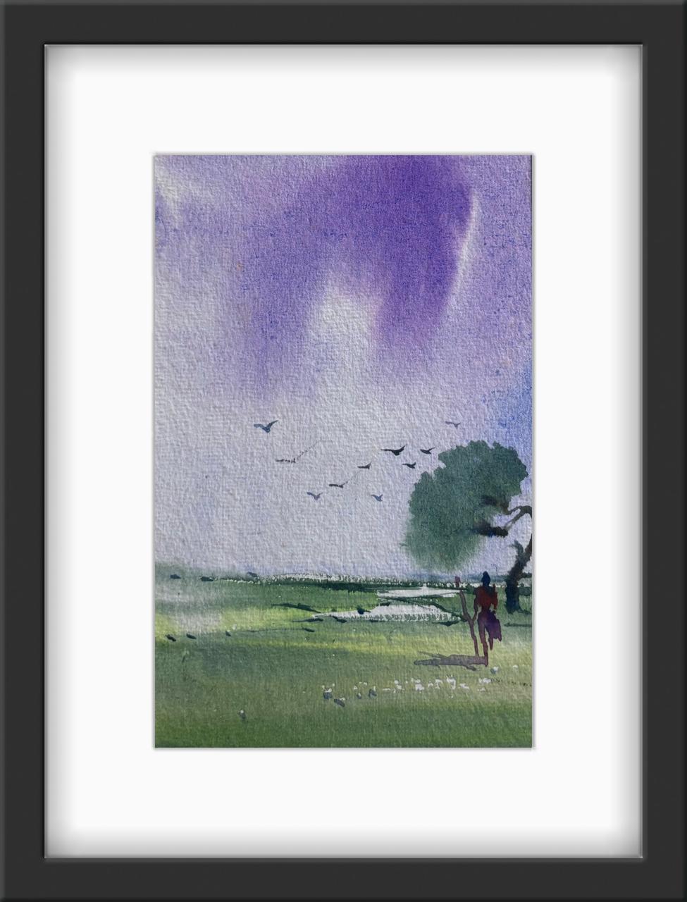 Journey Under a Violet Sky