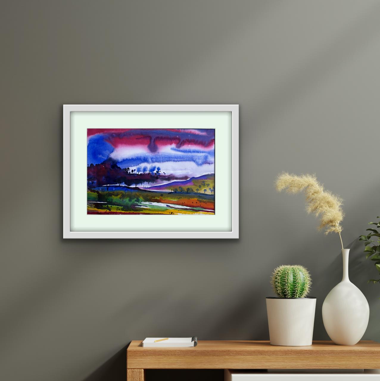 Stormlight Over Fields