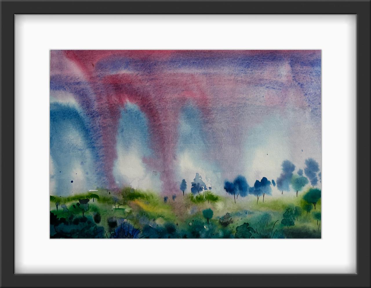 Passing Columns of Light