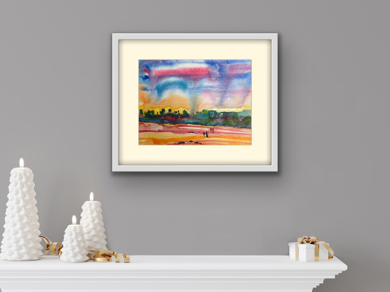 Walking into the Horizon