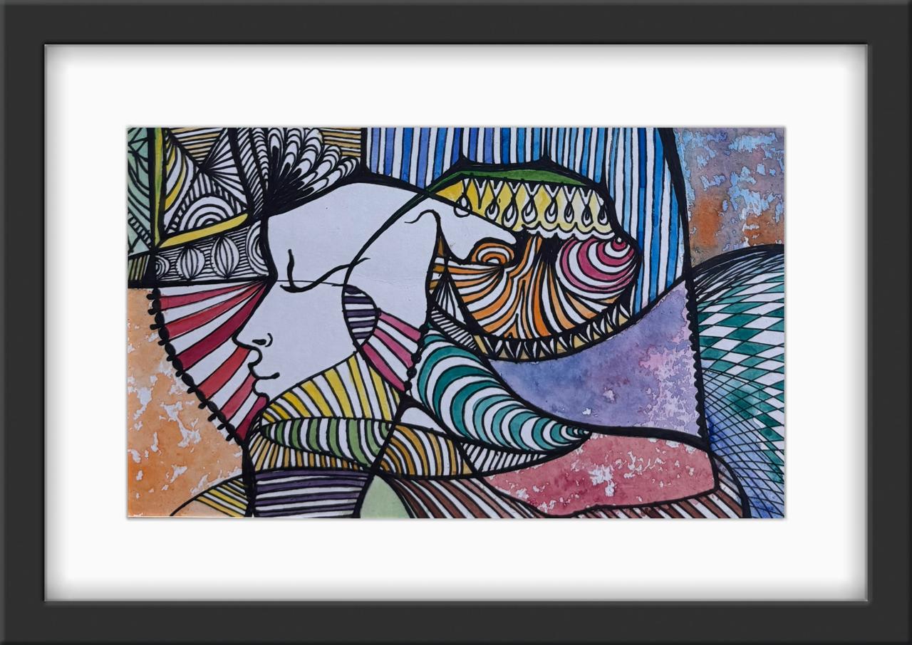 The Silent Gaze of Krishna