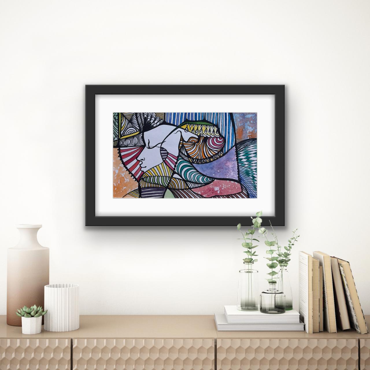 The Silent Gaze of Krishna