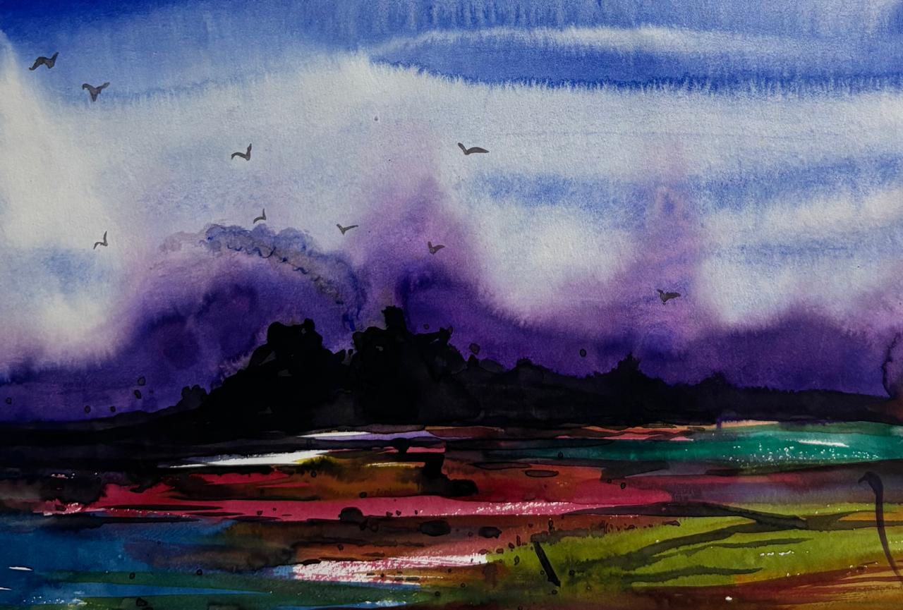 Flight Over a Restless Horizon