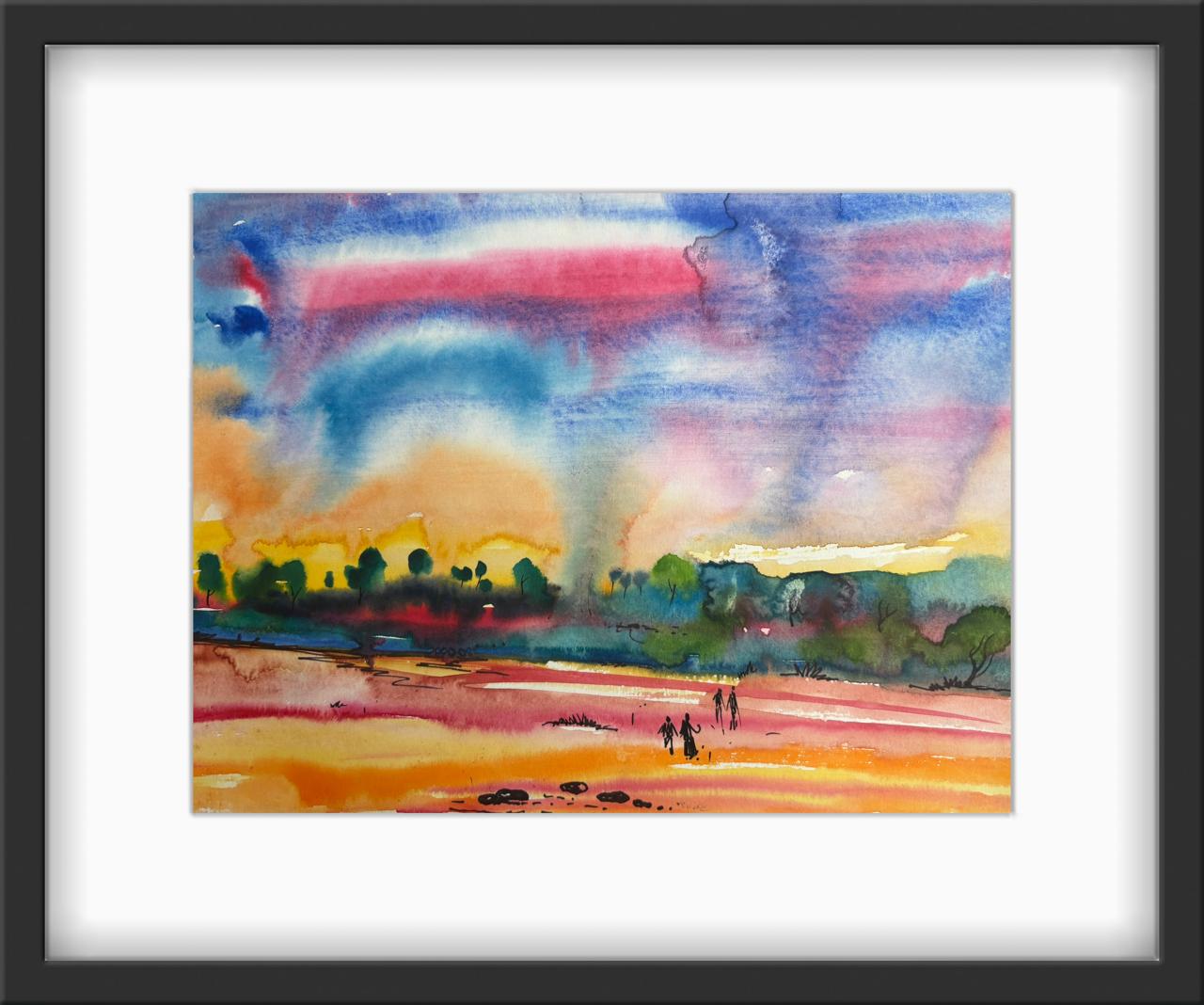 Walking into the Horizon