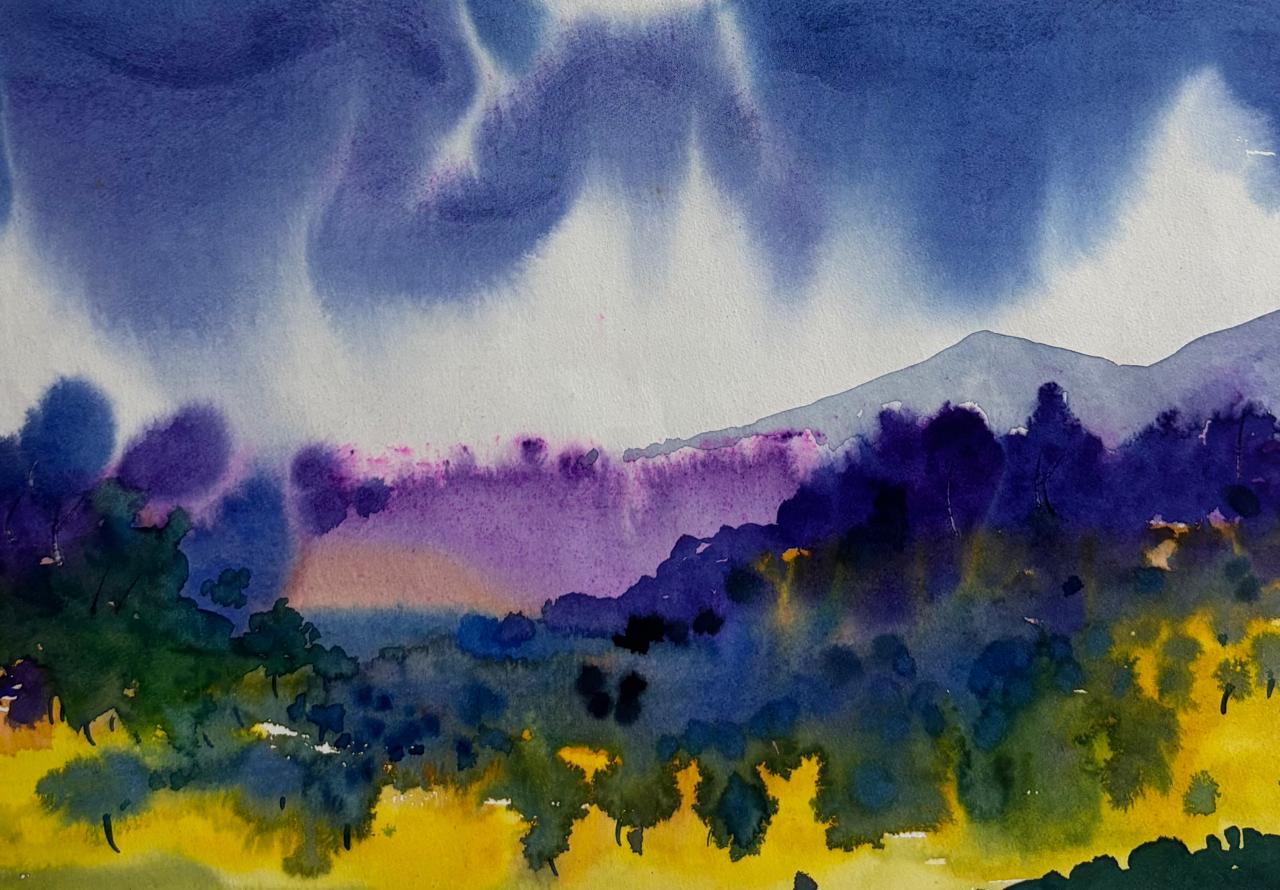 Where the Sky Softly Descends