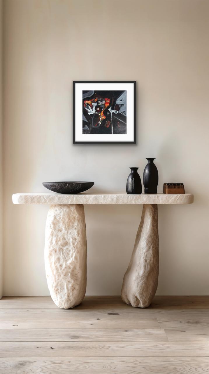  Night Forms I Size: 45 cm × 45 cm I Medium: Acrylic on Canvas I Presentation: Framed I Price: On Request I Prints: Limited Edition Available with Authenticity Certificates