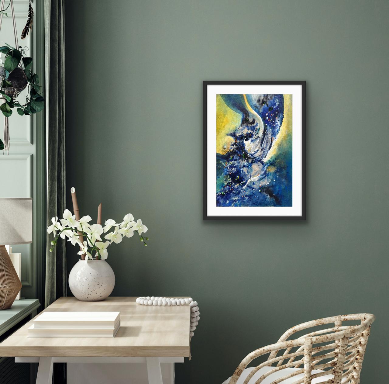 Edge of Light I Size: 45 cm x 60 cm I Price: on Request I Mount Framed