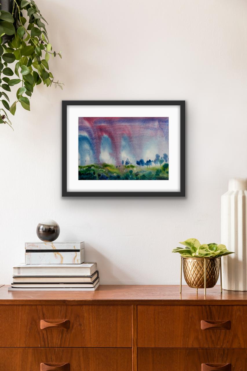 Passing Columns of Light