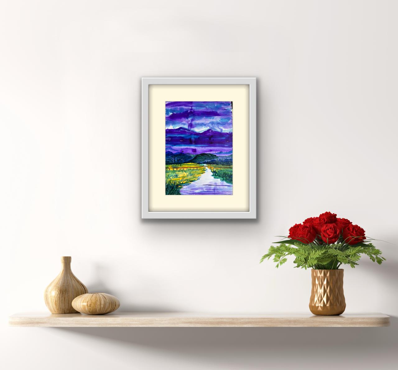 Whispers of the Violet Sky