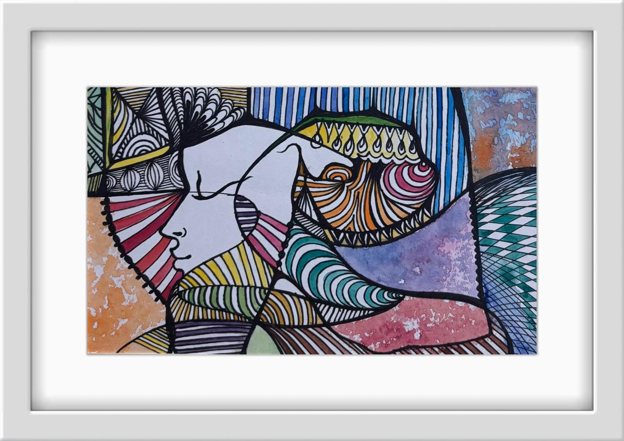 The Silent Gaze of Krishna