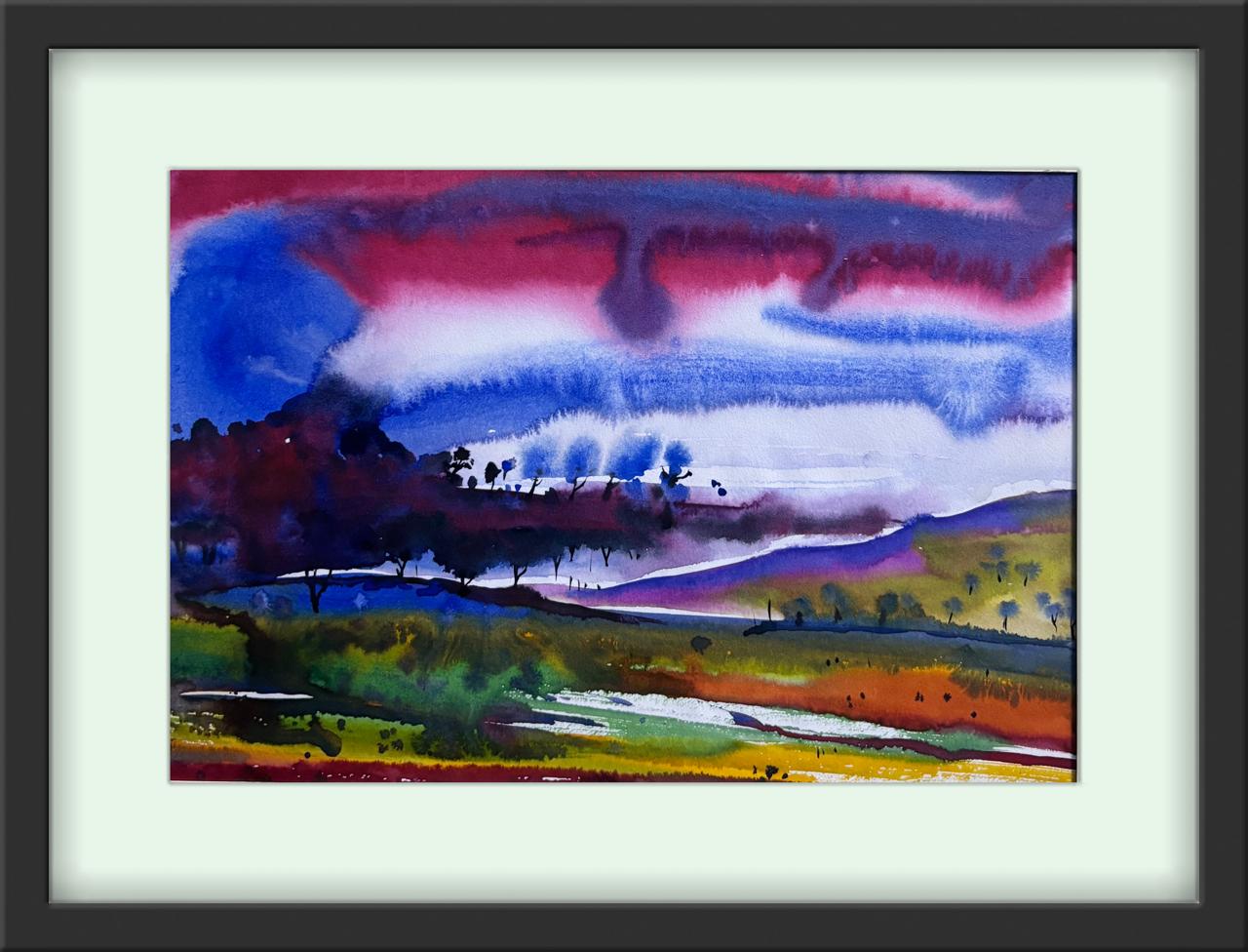 Stormlight Over Fields