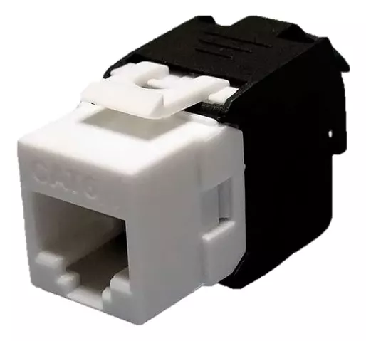 Modulo Rj-45 Categoría 6 Autoponchado Pack 10 Unidades,RJ45 Ethernet Connector