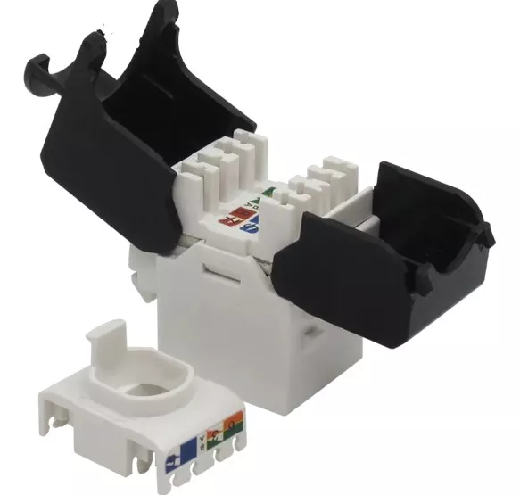 Modulo Rj-45 Categoría 6 Autoponchado Pack 10 Unidades,RJ45 Ethernet Connector