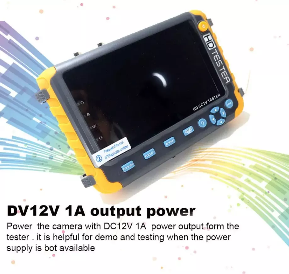 Probador Hd Cctv Cámaras Análogas, Pantalla Lcd 5 , 4-8k