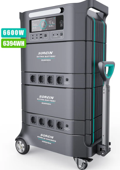 Sorein A6 6394Wh LFP Stack battery Home Energy Storage