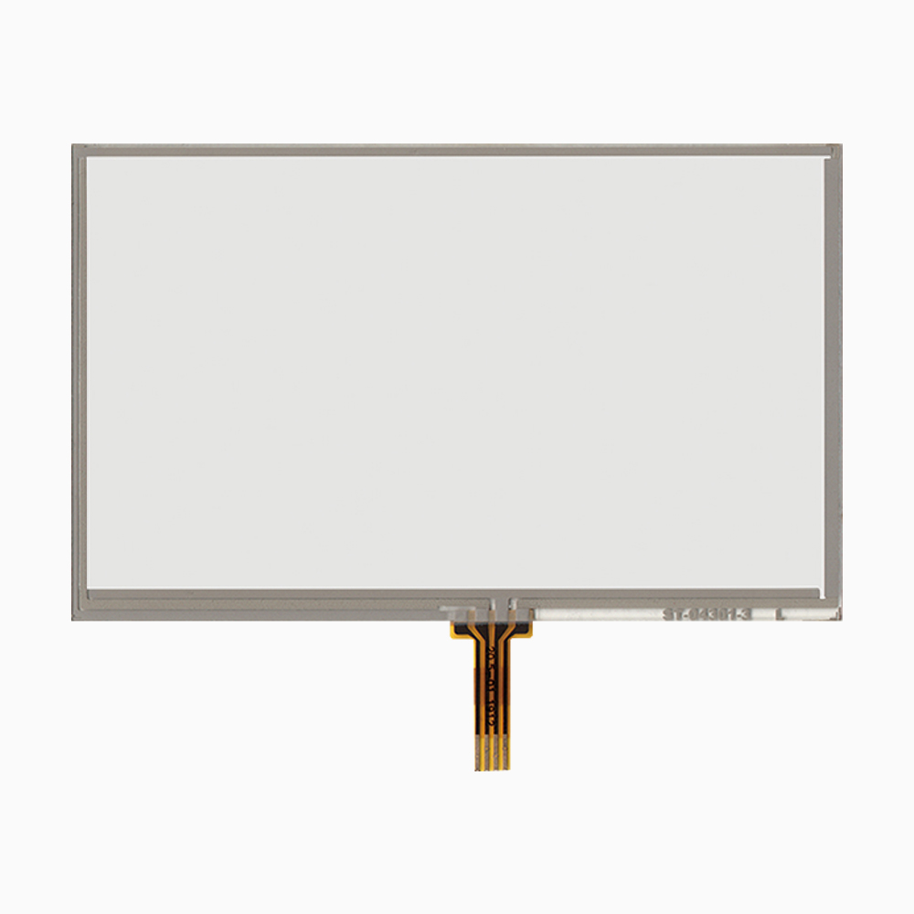 4.3‘’ 4-wires Resistive touch Panel for AT043TN24 V.7 LCD screen