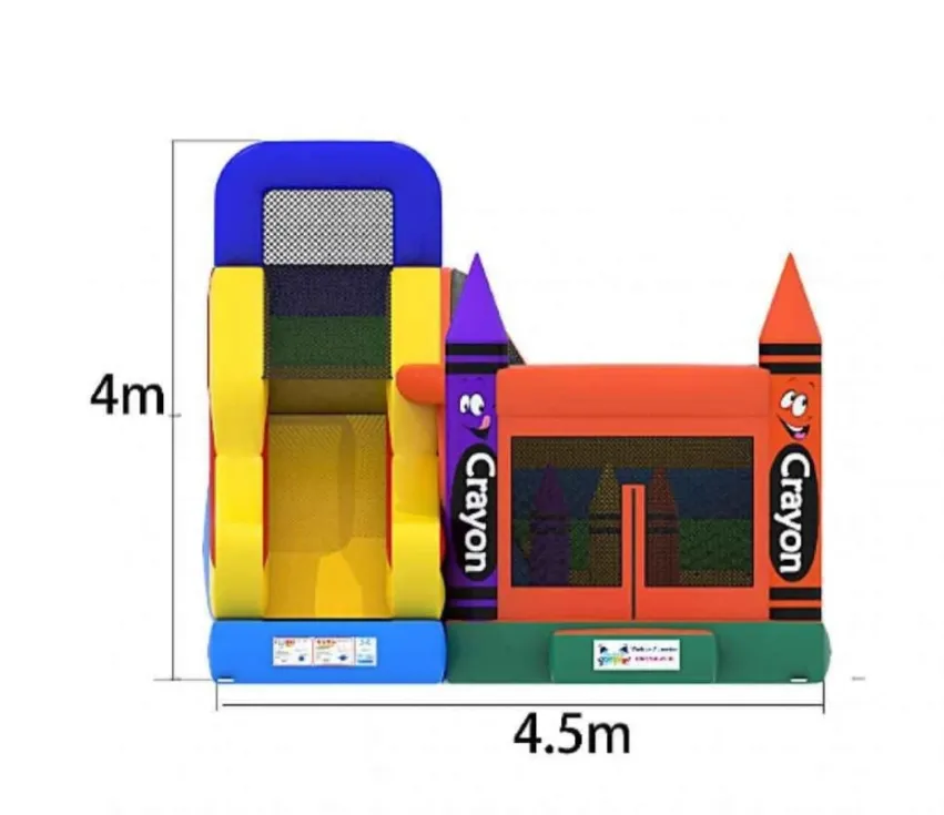 Combo crayon avec toboggan XXL