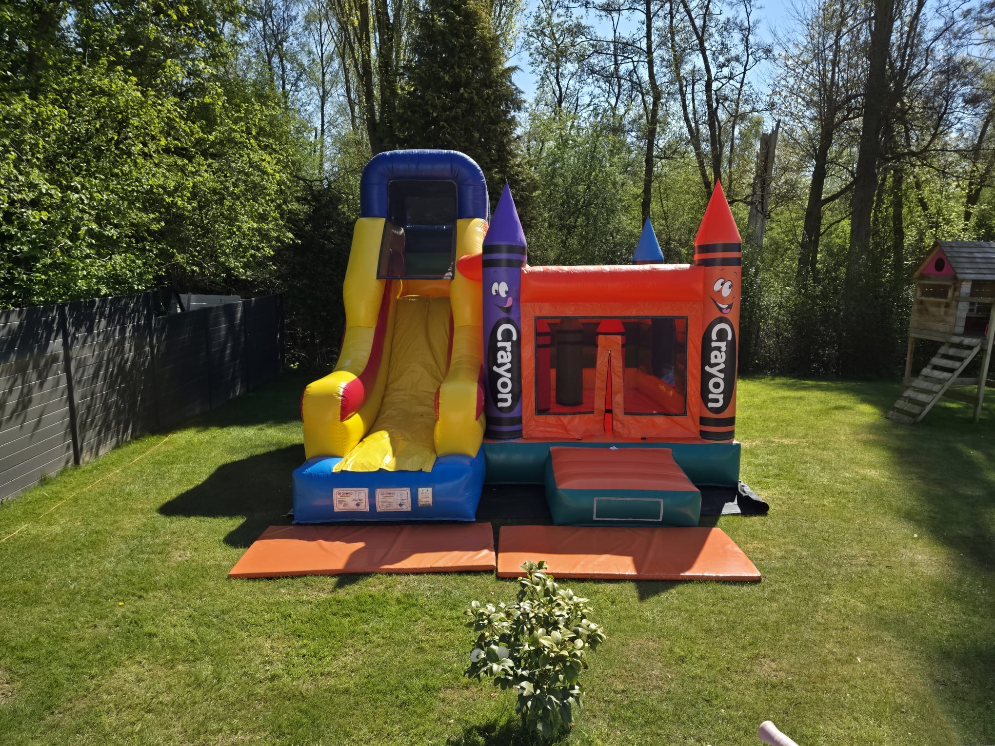 Combo crayon avec toboggan XXL