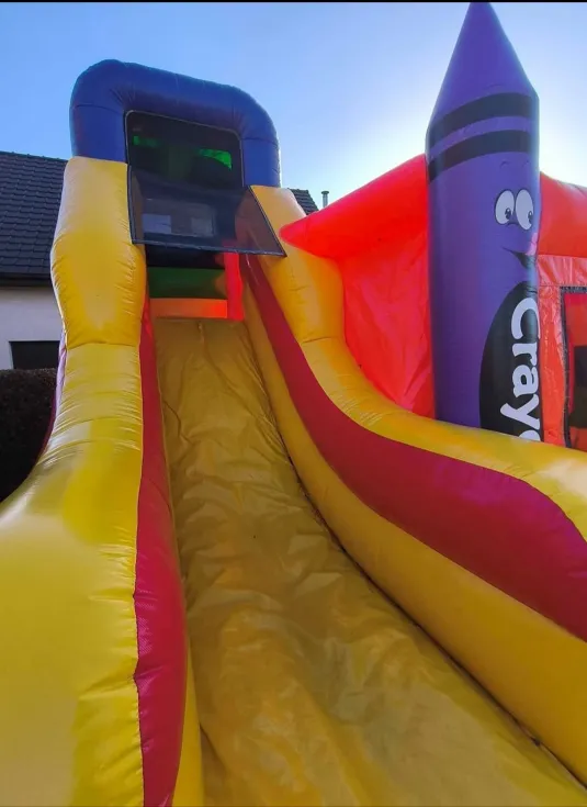 Combo crayon avec toboggan XXL