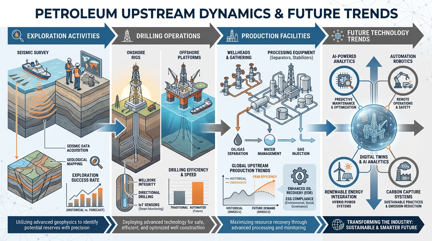 Understanding Petroleum Industry Upstream Dynamics & Future Trends
