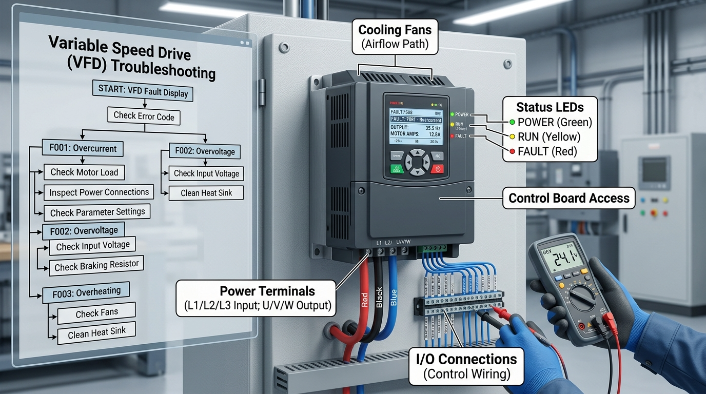 Variable Speed-Drive Troubleshooting