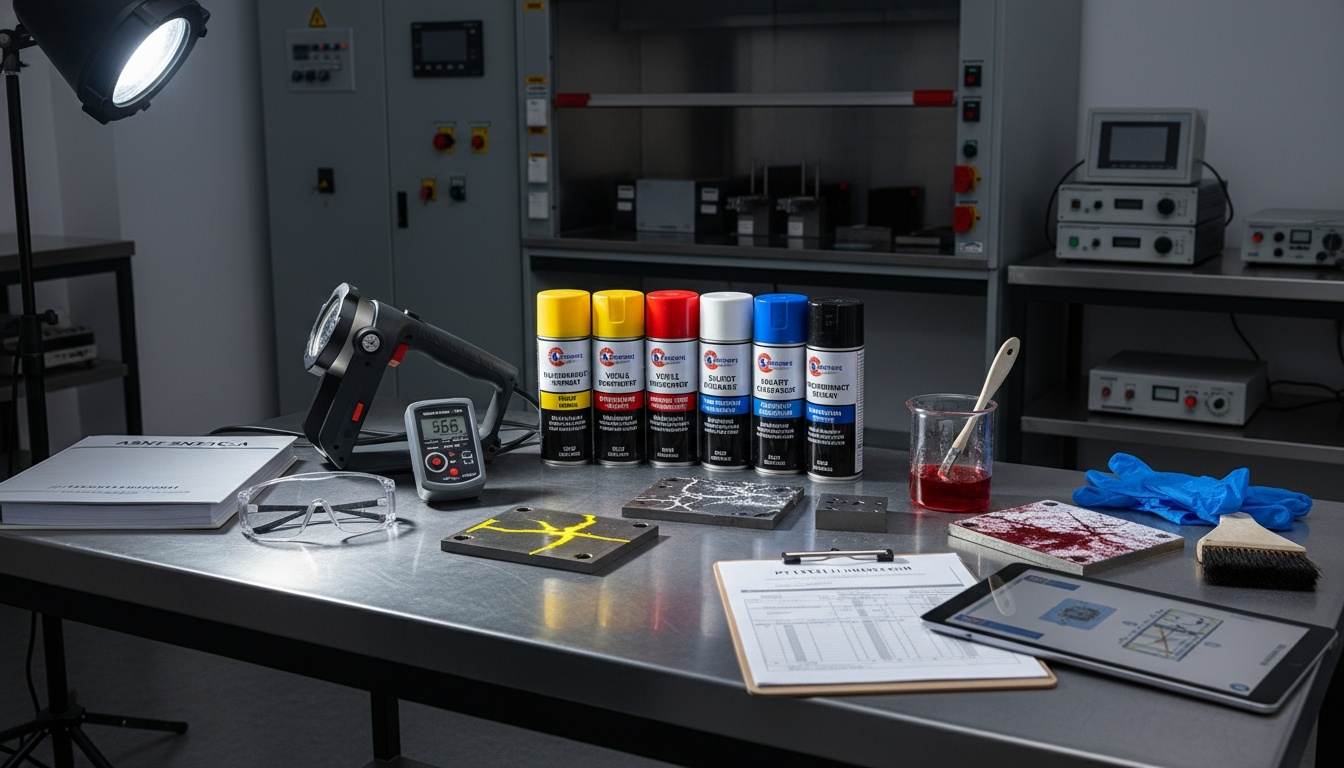 ASNT Level II - Liquid Penetrant Testing (PT)