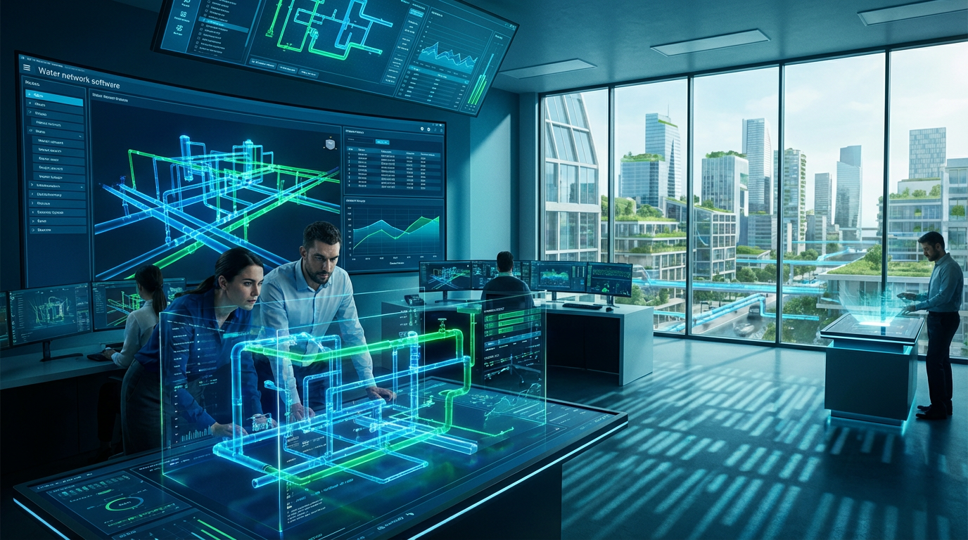 Designing and Analysing Water Networks Using Computer Applications
