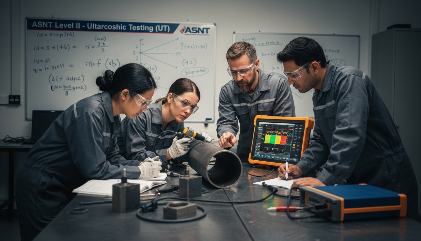 ASNT Level II - Ultrasonic Testing (UT)