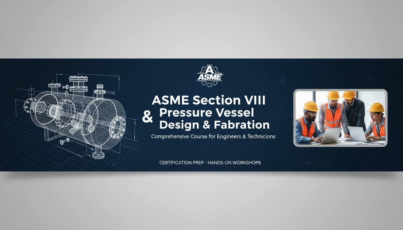 ASME Section VIII - Pressure Vessel Design & Fabrication