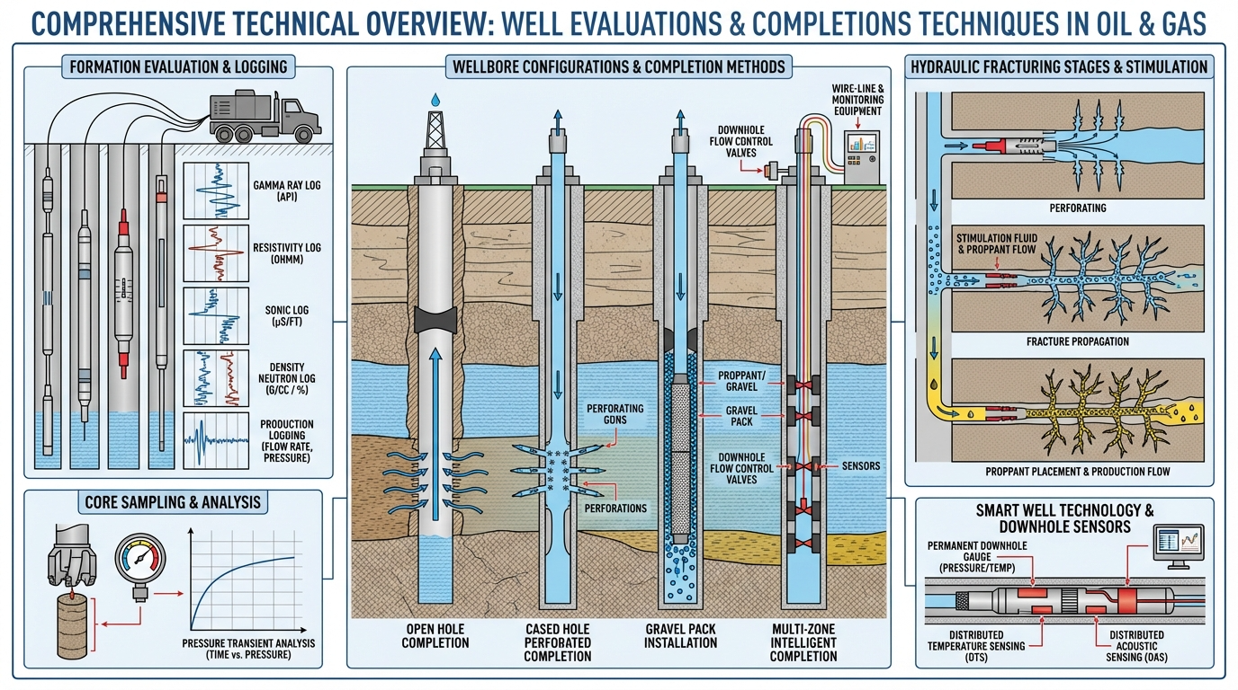 Well Evaluations & Completions Technique