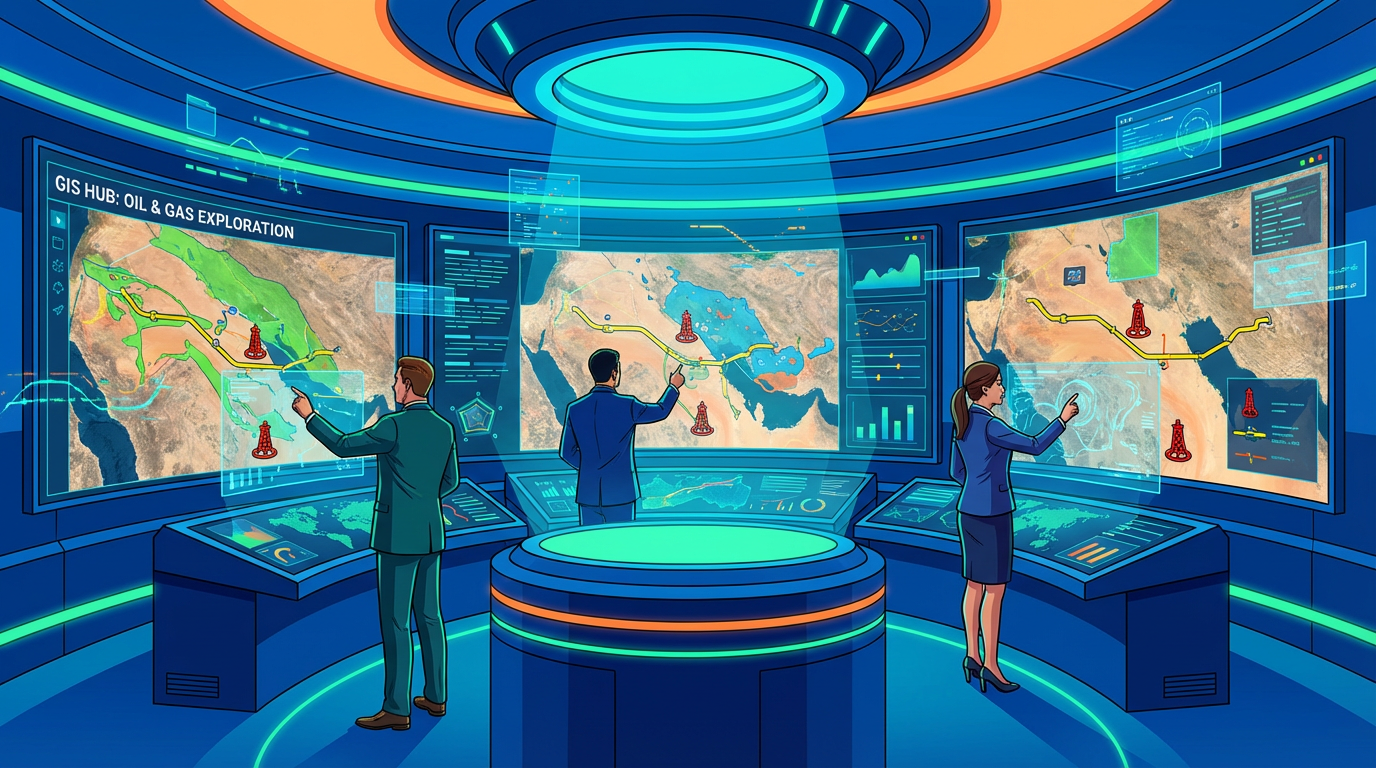 GIS for Oil & Gas Exploration and Operations