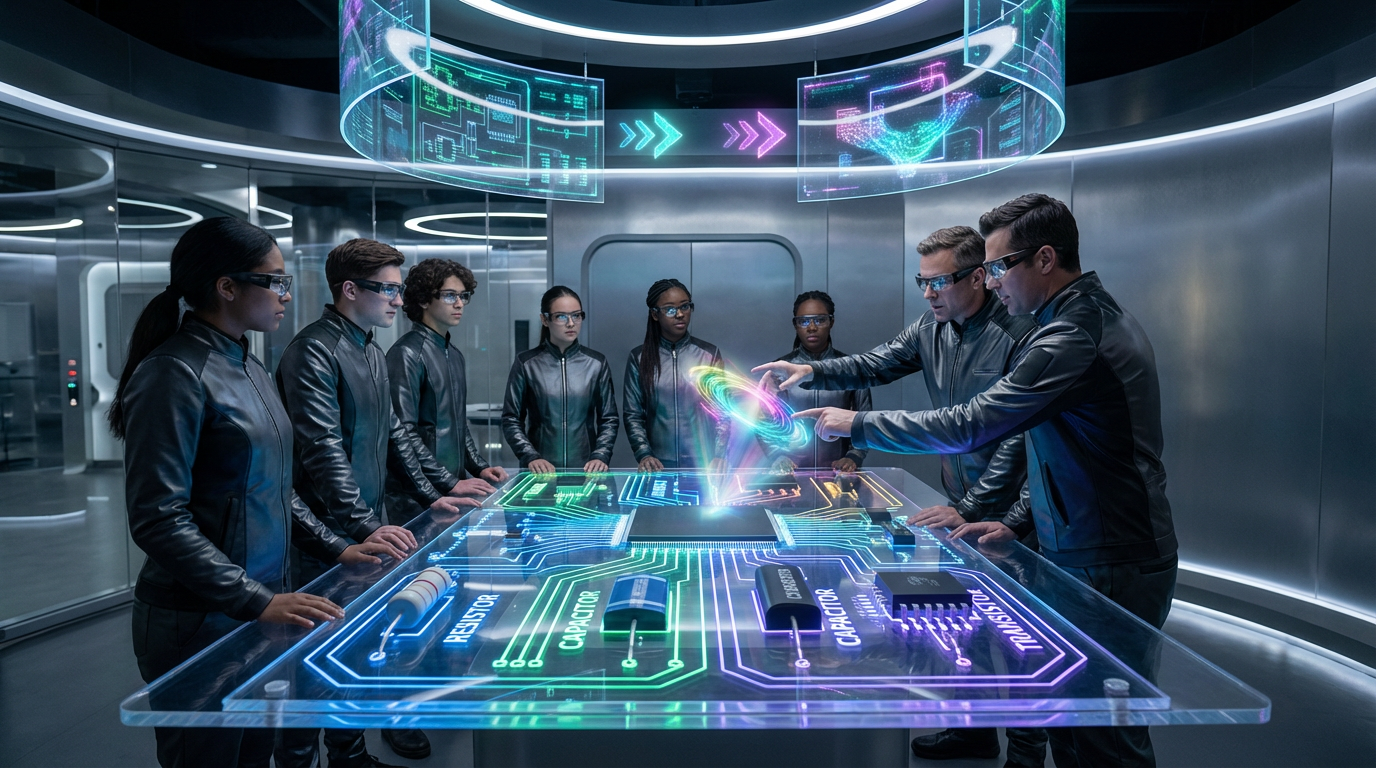 Basic Electronics Components and Circuits