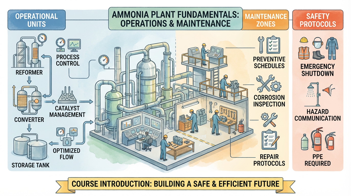 Fundamentals and Best Practices for Ammonia Plants Operation and Maintenance