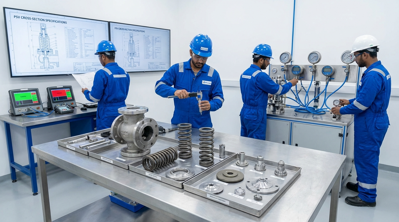 PSV Testing and Overhauling